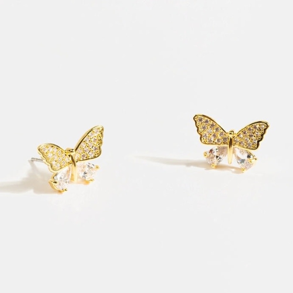 Francesca’s Lana CZ Butterfly Studs